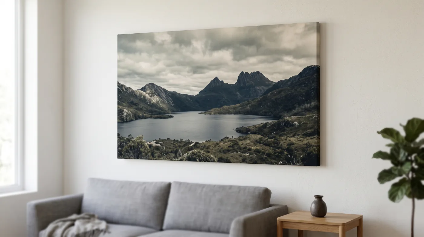 Canvas / Lienzo aplicado: fotografía de gran tamaño