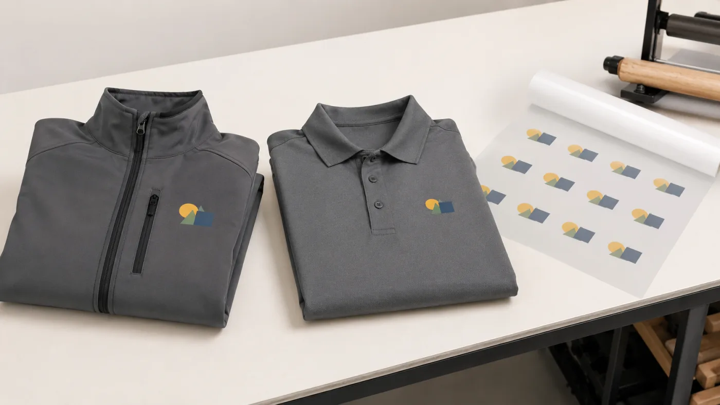 DTF textil aplicado: ropa de trabajo y uniformes